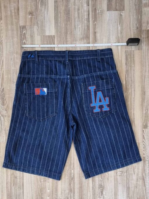 Baggy-Jeans-Short-Made-by-Cooperstown-L.A.-Dodgers-tg.-40US-54IT(per la taglia esatta rifarsi al metro) 1