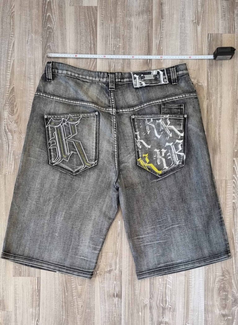 Baggy Jeans Short $KarlKani$ tg. 38US 52IT(per la taglia esatta rifarsi al metro) 1
