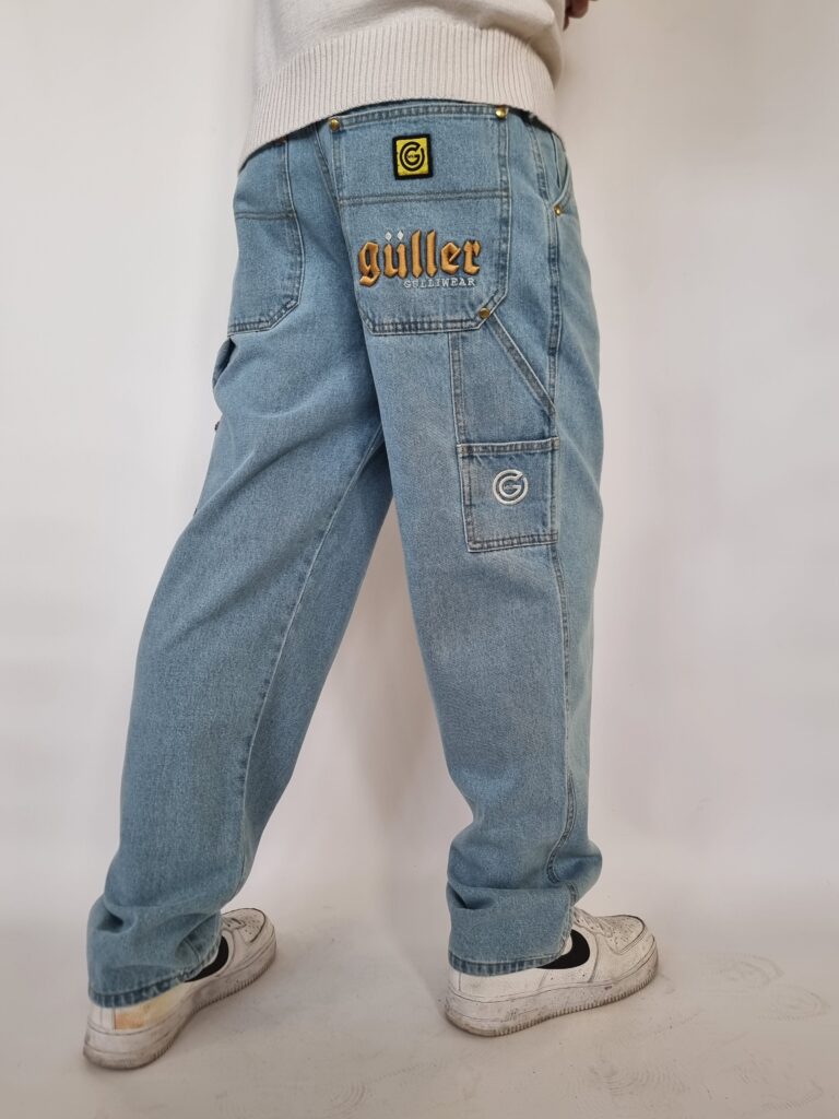 Baggy worker Jeans GULLER by Mr.Gulliver lavaggio CHIARO 1