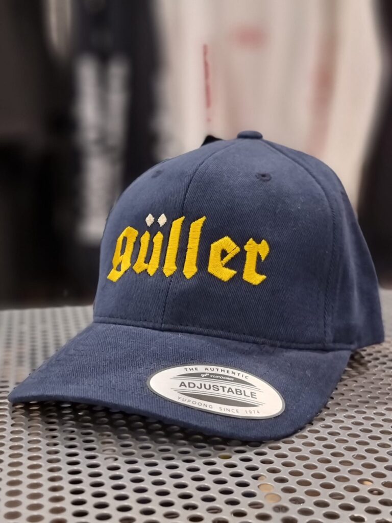 Cap "Guller" - Blu Logo Giallo - Adjustable 1