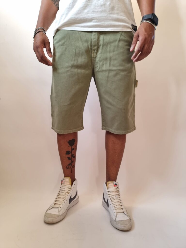 Worker Pant Short "Regular Fit" by Mr.Gulliver - Army Green 1